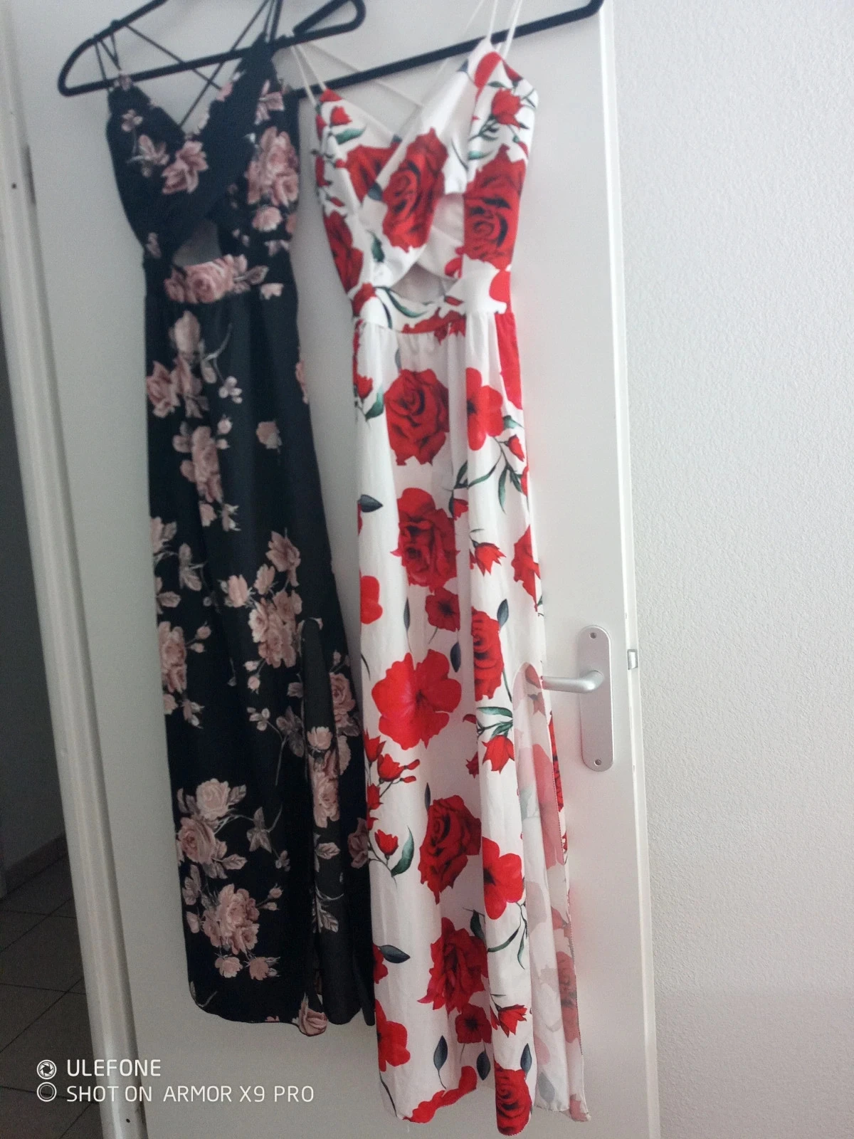 lot 2 robes longues fleurie